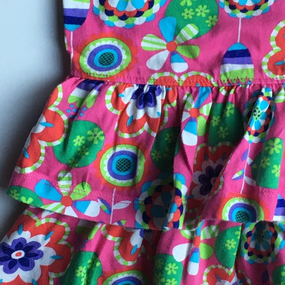 Hanna Andersson dress size 80 12 18 months pink - Picture 6 of 14